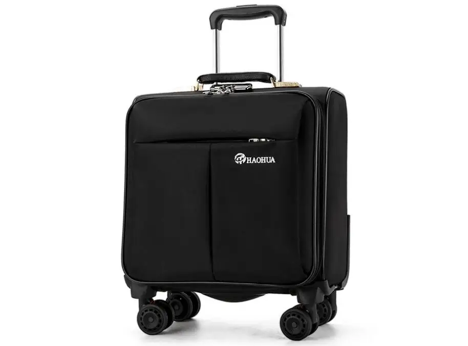 18 Inch Men Trolley Bags Business  Wheeled bag Men Travel Luggage Oxford Suitcase Rolling Bags On Wheels Travel Luggage Bags
