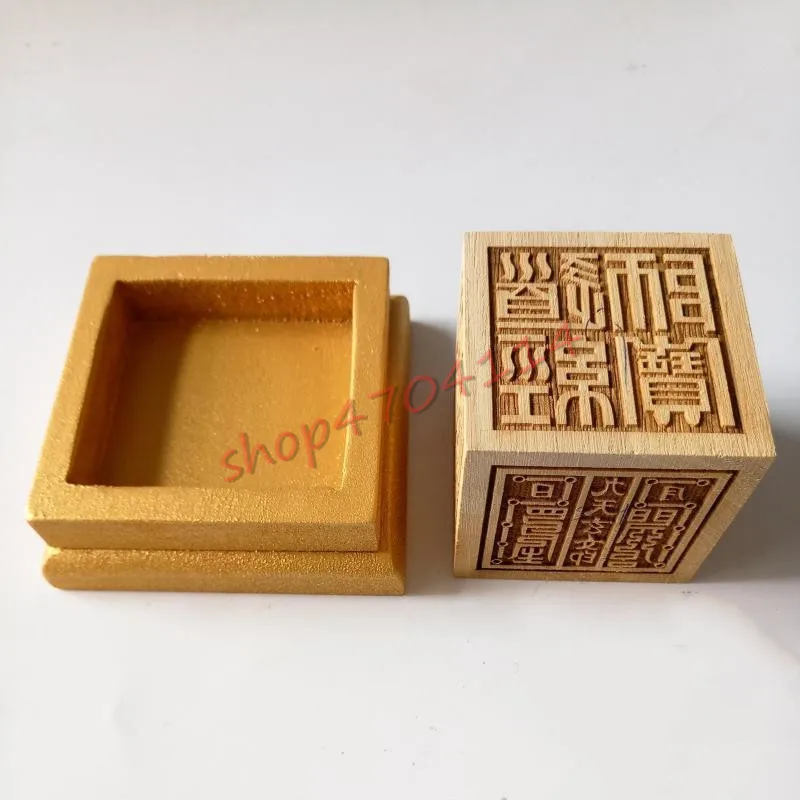 The seal of Taoist magic instrument the treasure Писание nine heaven Xuannu supreme emperor seal|Статуэтки и миниатюры| |