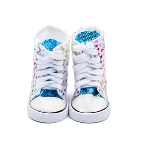 Обувь со звездами, подходит для 17 дюймов 43 см, кукла для новорожденных, аксессуары для детской куклы, подарок на день рождения