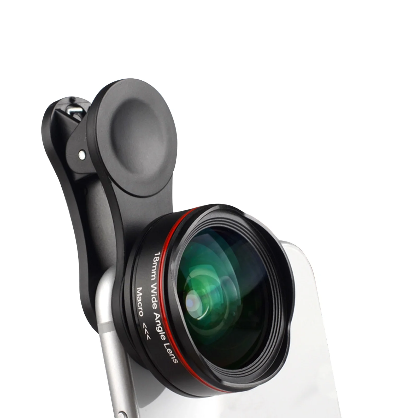 

5K Ultra HD Phone Lens Camera Lens 128° Wide-angle 15X Macro Phone Lens Distortionless for iPhone Samsung Huawei Smartphones