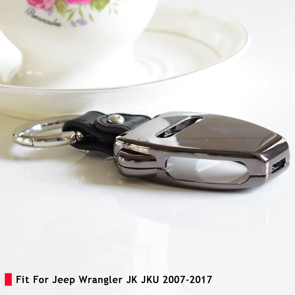 Чехол из цинкового сплава для Jeep Compass 2008-2015 чехол автомобильного ключа с лучшей