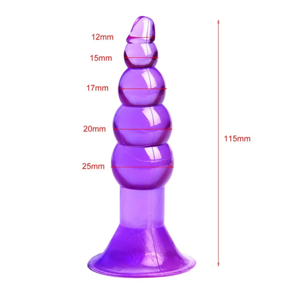 Удовольствие Анус Игрушка Гибкие Шарики Анальная Пробка Вставка Массажер С Присоской Секс Игрушки Для Женщин Мужчин Мастурбатор.