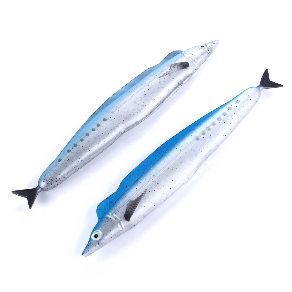 320 мм мягкие приманки Shad Мягкая приманка для рыбалки ловли тунца джиггинг речной