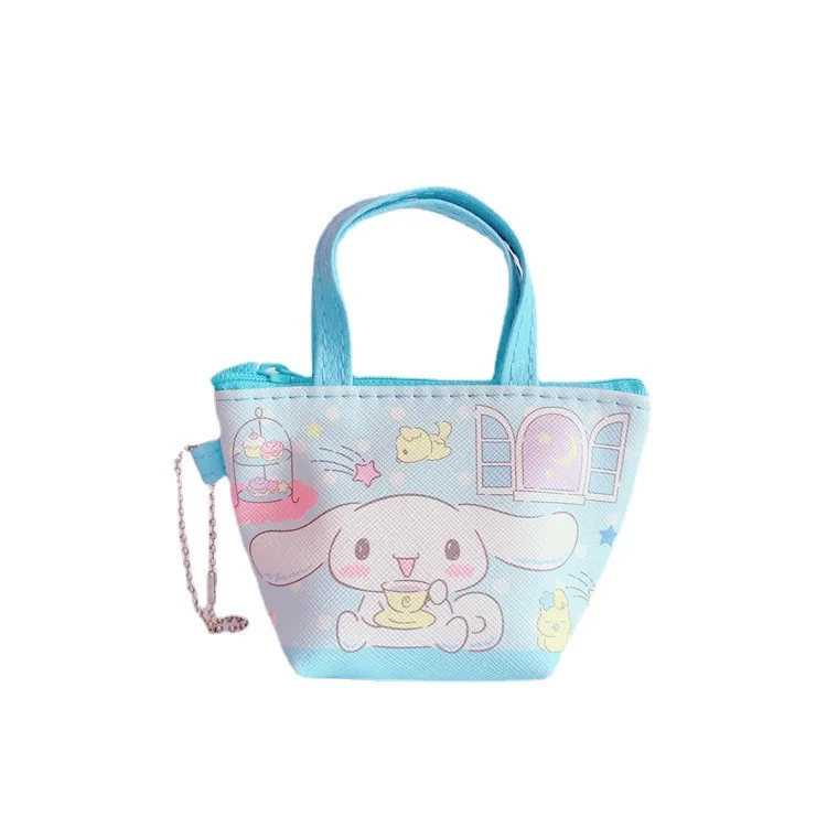 Sanrio клатч Hello Kitty мультяшный Кошелек для монет на молнии Детский кошелек мелодии |