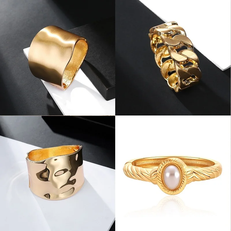 

Браслет женский, широкий, в стиле хип-хоп