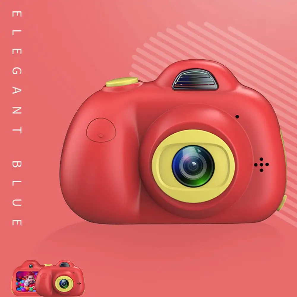 HitTime 8MP Children Camera 2.0" LCD Screen Full HD 1080P Digital Photo Mini Study Kids Toy Cameras Cute Birthday Gifts | Электроника