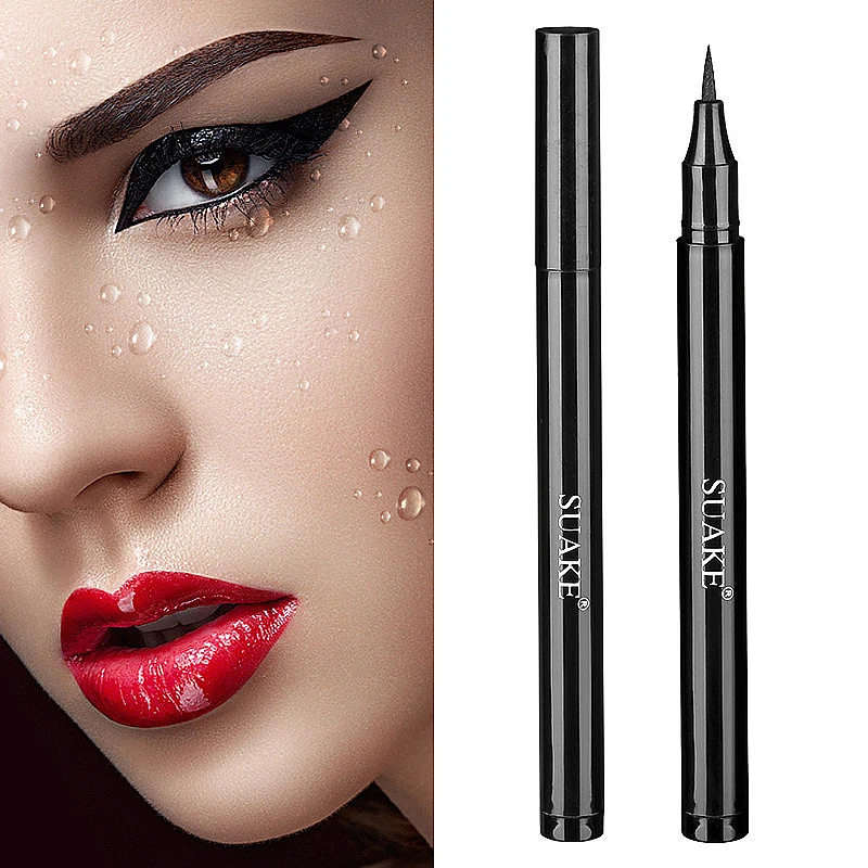 1 шт. матовый черный Водостойкий карандаш для подводки глаз стойкий жидкий