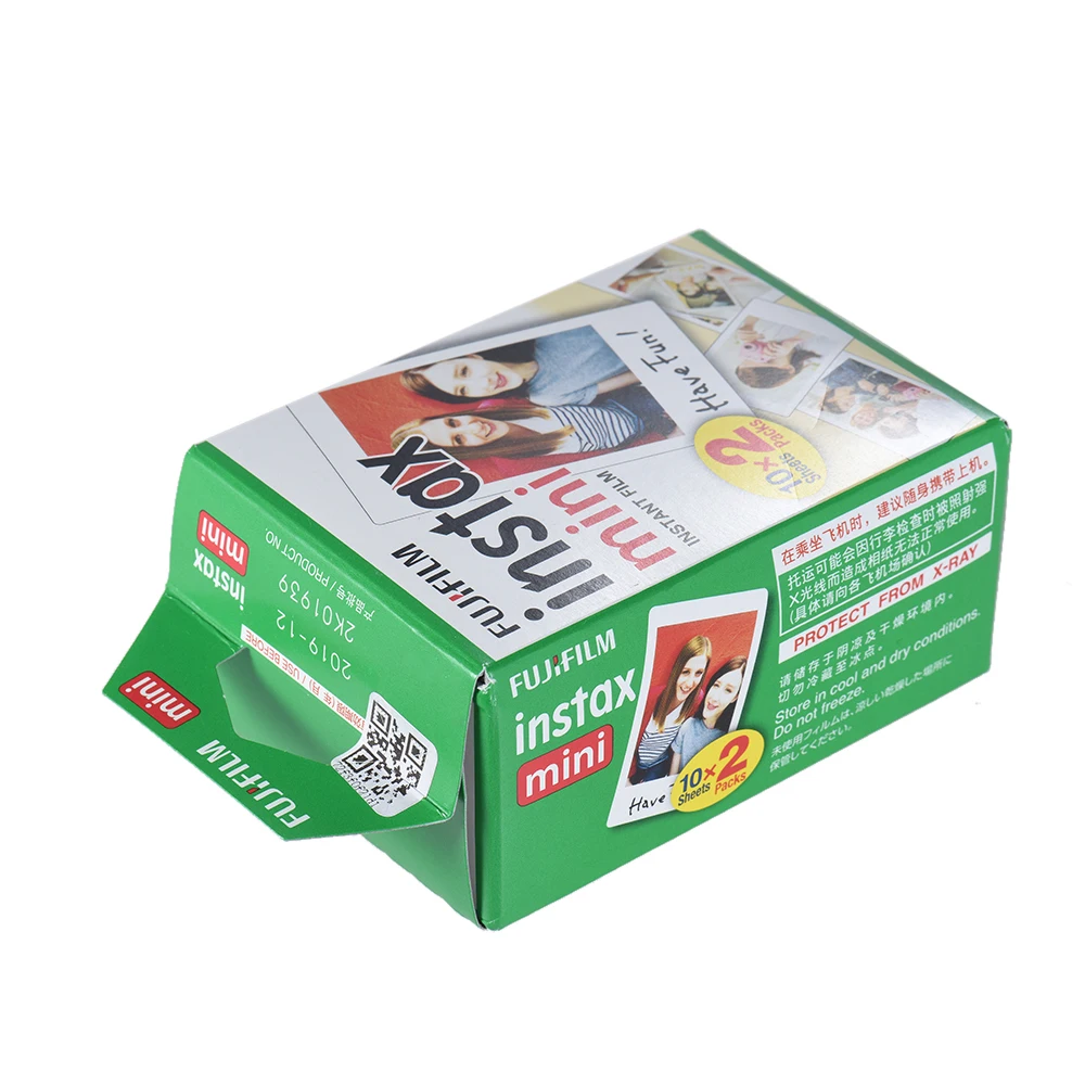 

Fujifilm instax mini instant paper White Film Photo Paper For Instax MINI 9 Film Camera 20-100 sheets Black Film Instant Photo