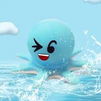 1pcs kids octopus float bath toy educational swimming game play cartoon ocean life bathroom pool water toys for baby children