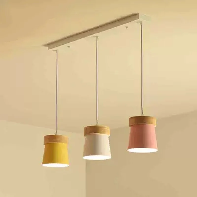 Nordic светодиодный подвесной светильник для столовой современный металлический