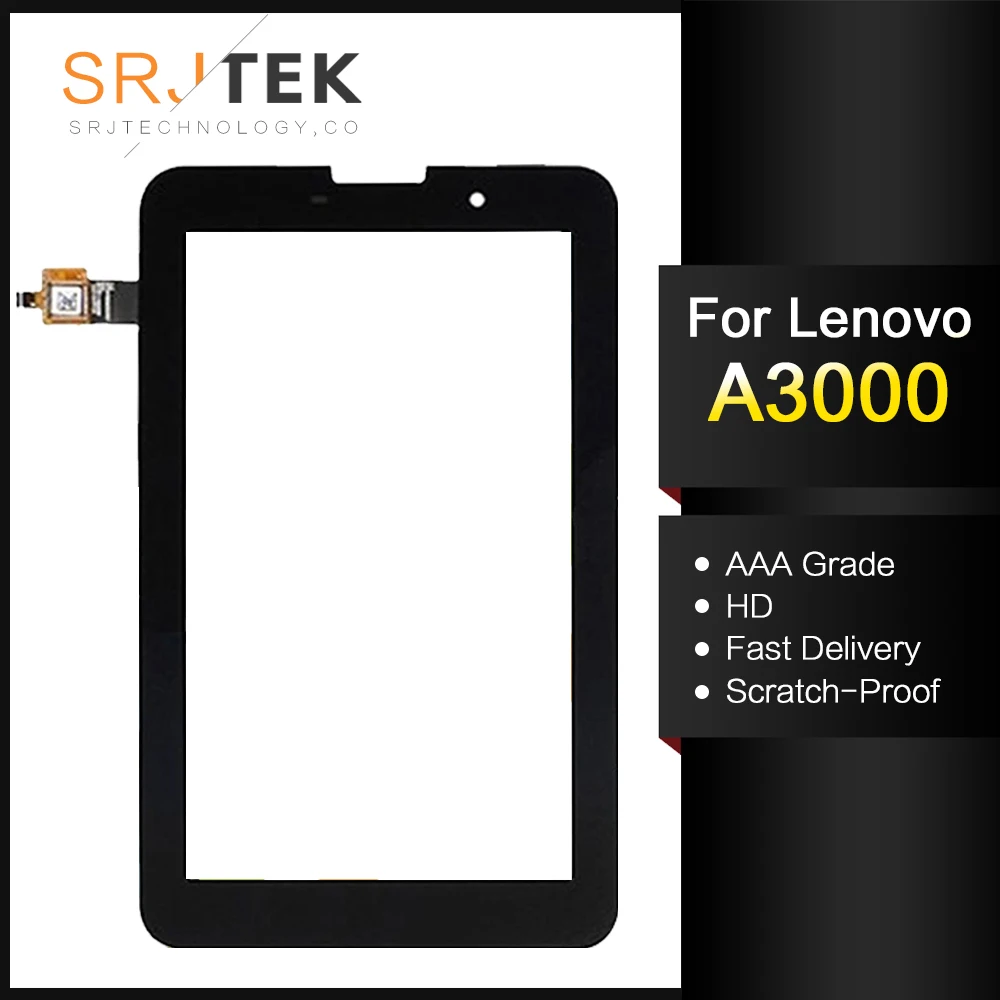 Для новых lenovo A3000 A3000-H Замена Сенсорный экран планшета Стекло 7-дюймовый черный, белый цвет