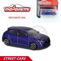 majorette 164 street cars series cars peugeot 208 hot pop kids toys motor vehicle diecast metal model