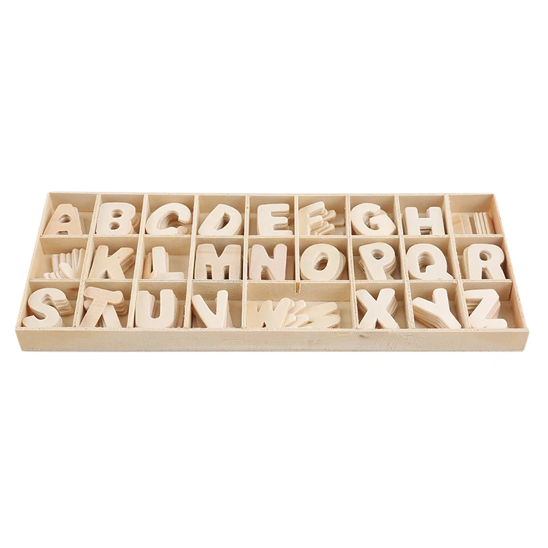 

Printing Wooden Learning Toys Boxed English Building Blocks Creative Digital English Educational Toys