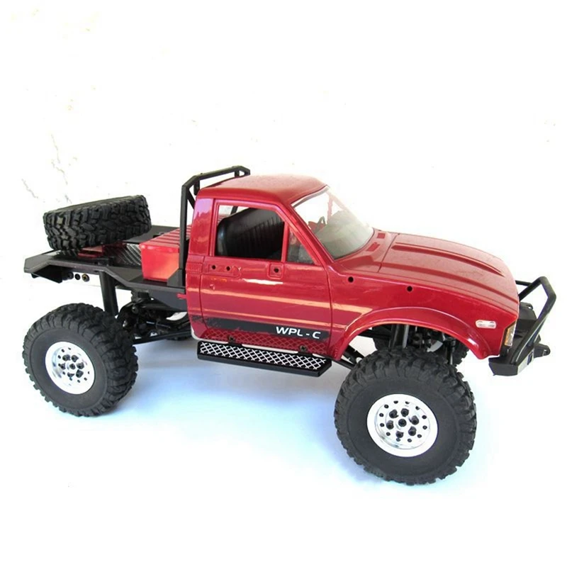 

Front Bumper with Trailer Hook Side Step Plate Board Slide Pedal with Upgrade Metal Pull Rod Link Rod Base Bracket