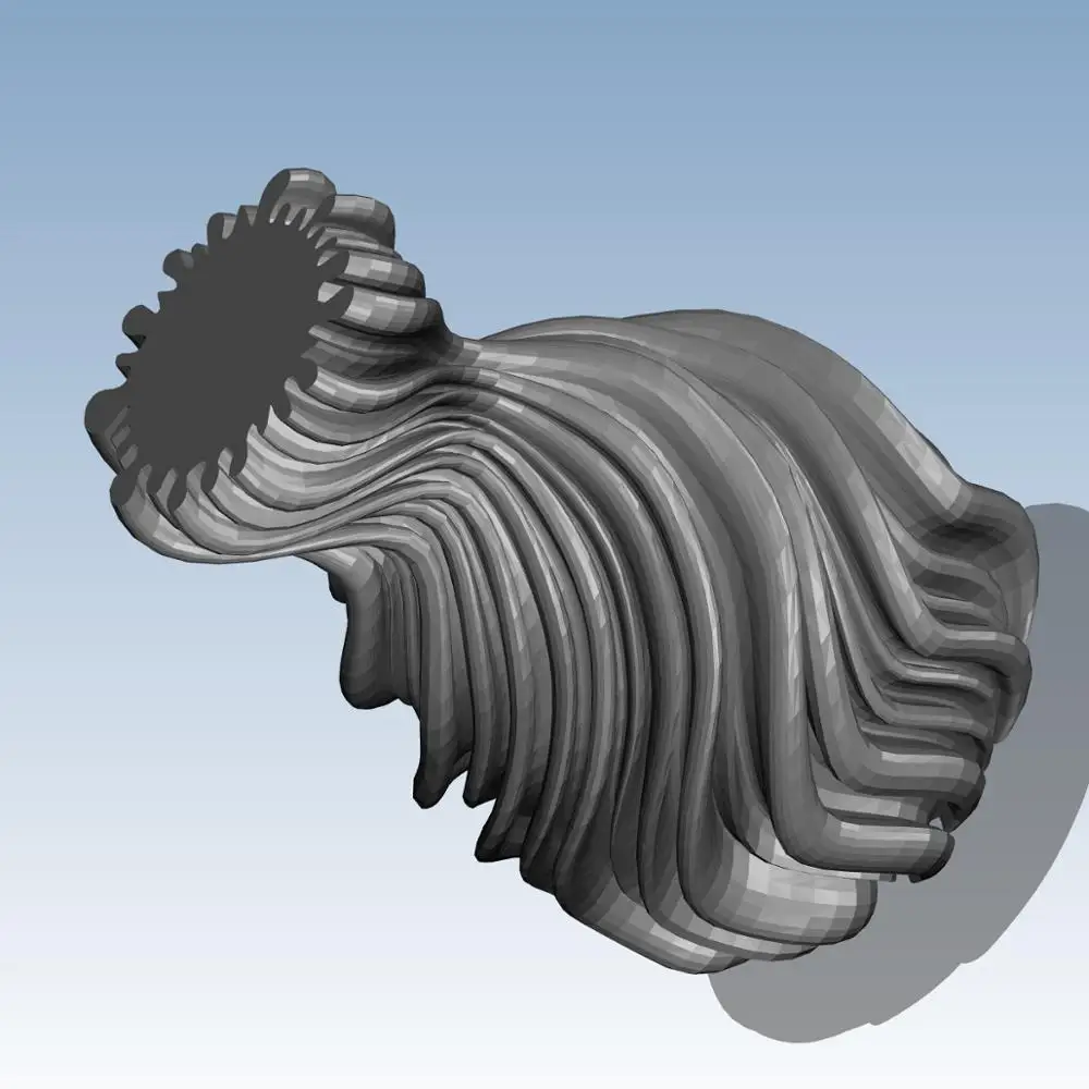 

Threaded vase Custom order highqualityhighprecision digital models 3D printing service Home Decoration ST3520