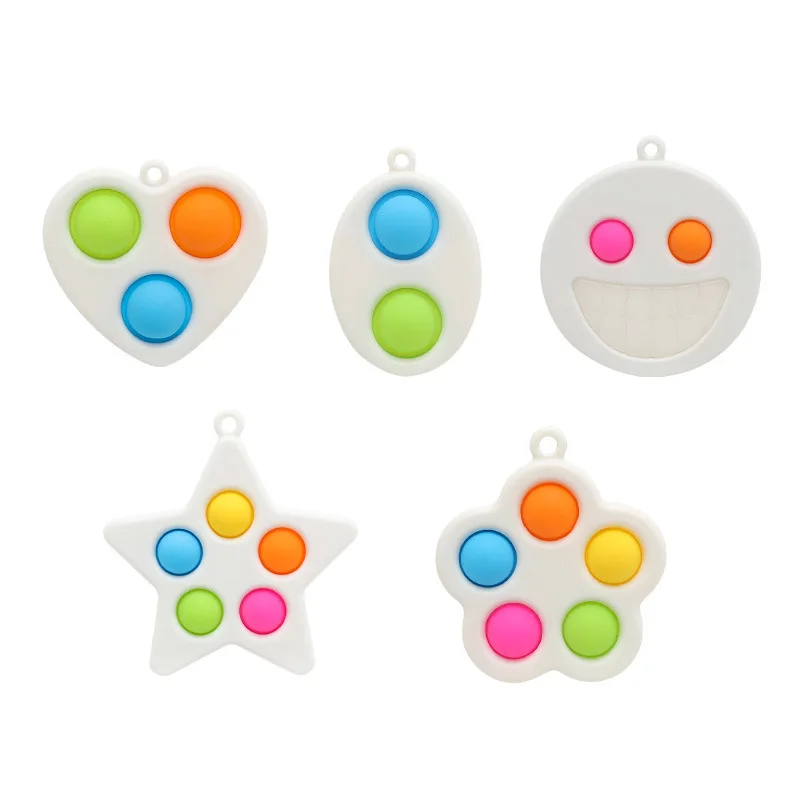 Пузырьковая игрушка для сенсорного аутизма антистрессовая портативная