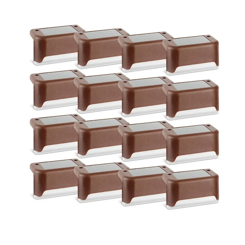 

Светильник СВЕТОДИОДНЫЙ на солнечной батарее, 4/6 шт., IP65, водонепроницаемый, для сада, дорожек, двора, патио, лестницы, светильники на забор, с...