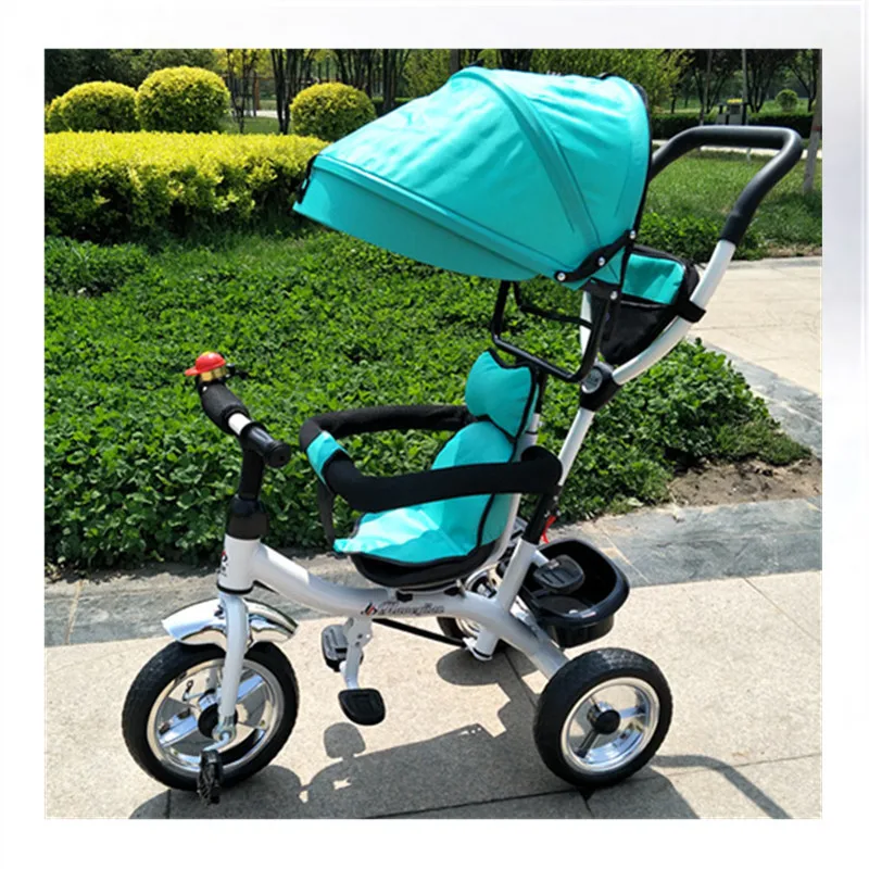 Новинка 2019 детский трехколесный велосипед детская тележка детское кресло