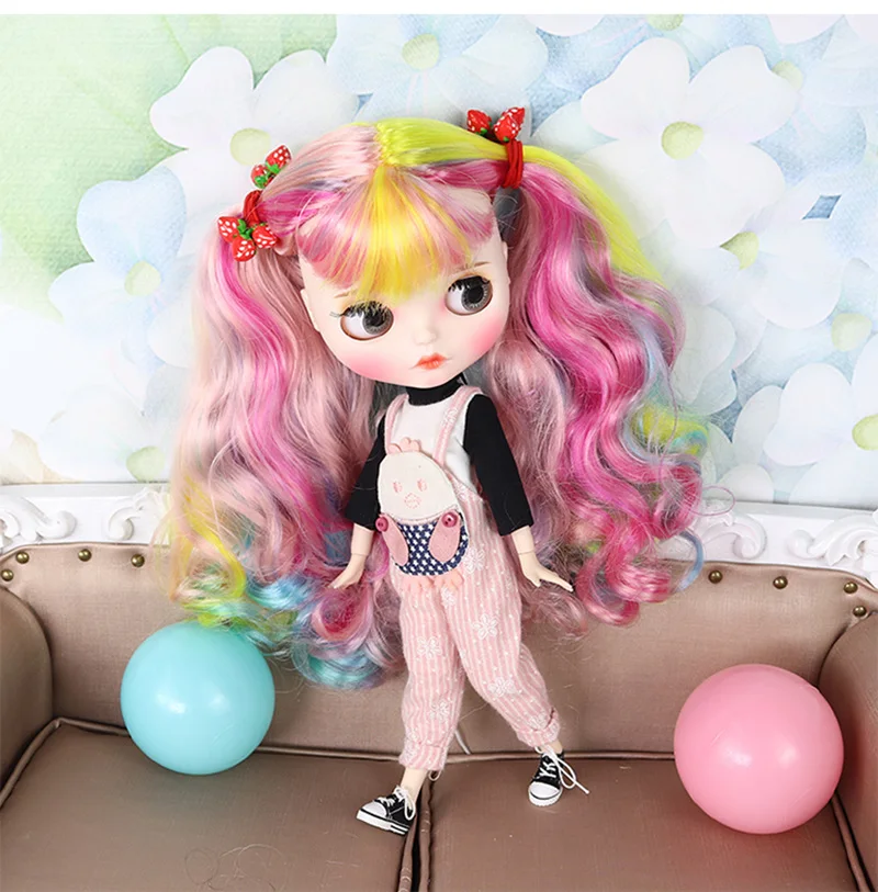 Makeup With Clothes Wig Shoes Hands Full Set 1/6 Bjd Joint Body Fashion Cute Dolls  Girl Gift Toy