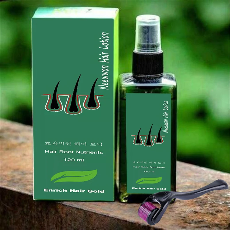 Лосьон Neewwon средство для быстрого роста волос спрей против выпадения корни 120 мл