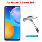 Защитная стеклянная пленка для Huawei P Smart 2021, защита экрана из закаленного стекла для Huawei Psmart 2021 huawey hauwei psmart2021