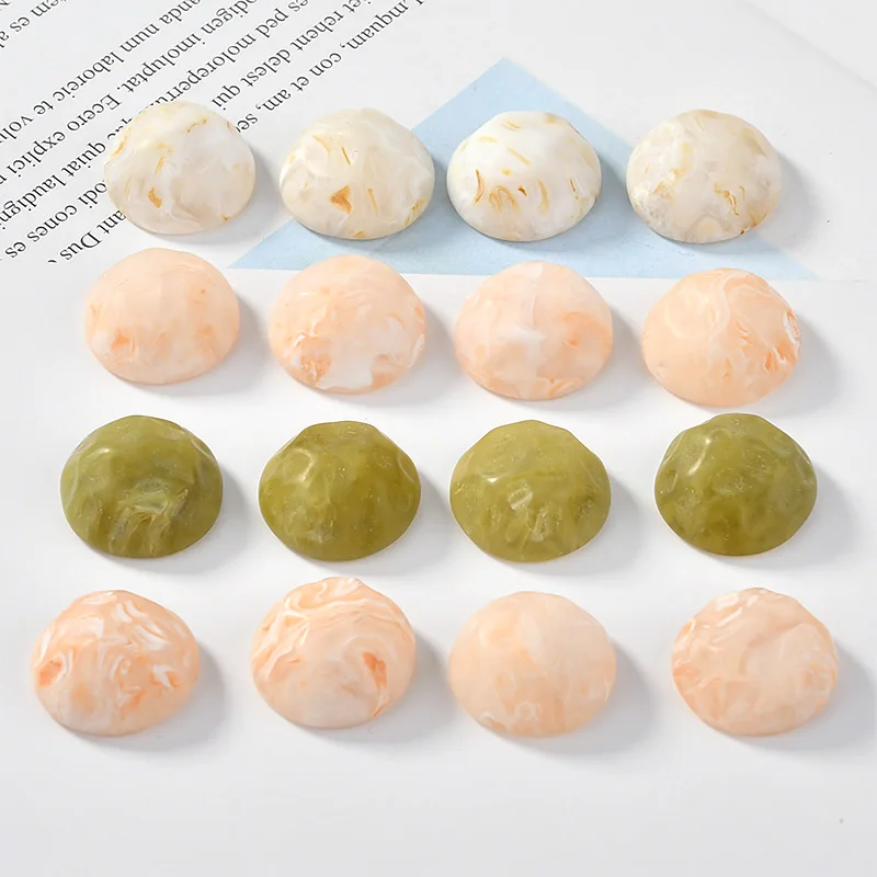 Разноцветные матовые облака цветущее авокадо зеленый полимер полукруглый