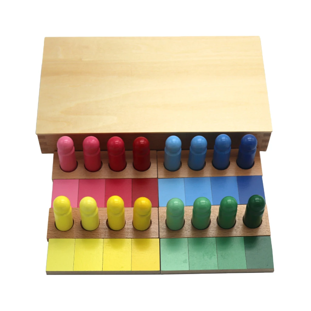 

Kids Wooden Color Sorting Toys Hand-Eye Coordination Toys Home School Supplies Early Educational Tools