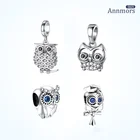 Шармы-подвески из серебра 925 пробы с фианитами