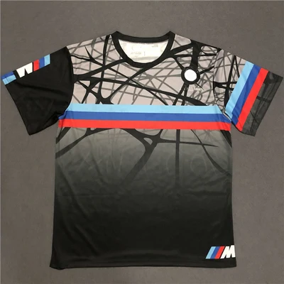 

Summer Motorsport For Bmw Racing Team Motorcycle T-Shirt Jersey Breathable Cold Feeling Anti-UV Do Not Fade Quick Dry