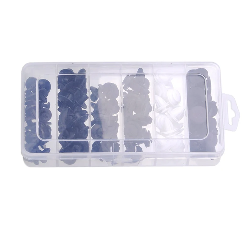 100 шт. авто крепеж зажим для кузова автомобиля нажимной фиксатор штифт заклепки