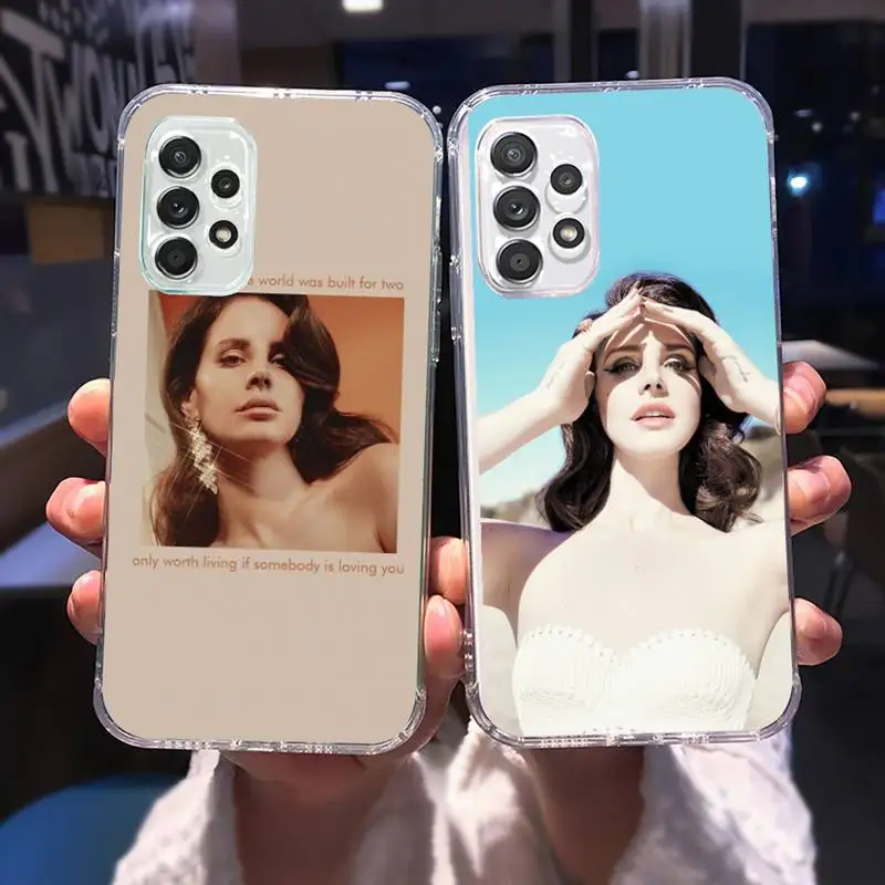 

Babaite lana del rey Phone Case for Samsung A 51 50 52 12 21s 31 40 70 71 note S 20 10 21 ultra plus fe clear coque shell