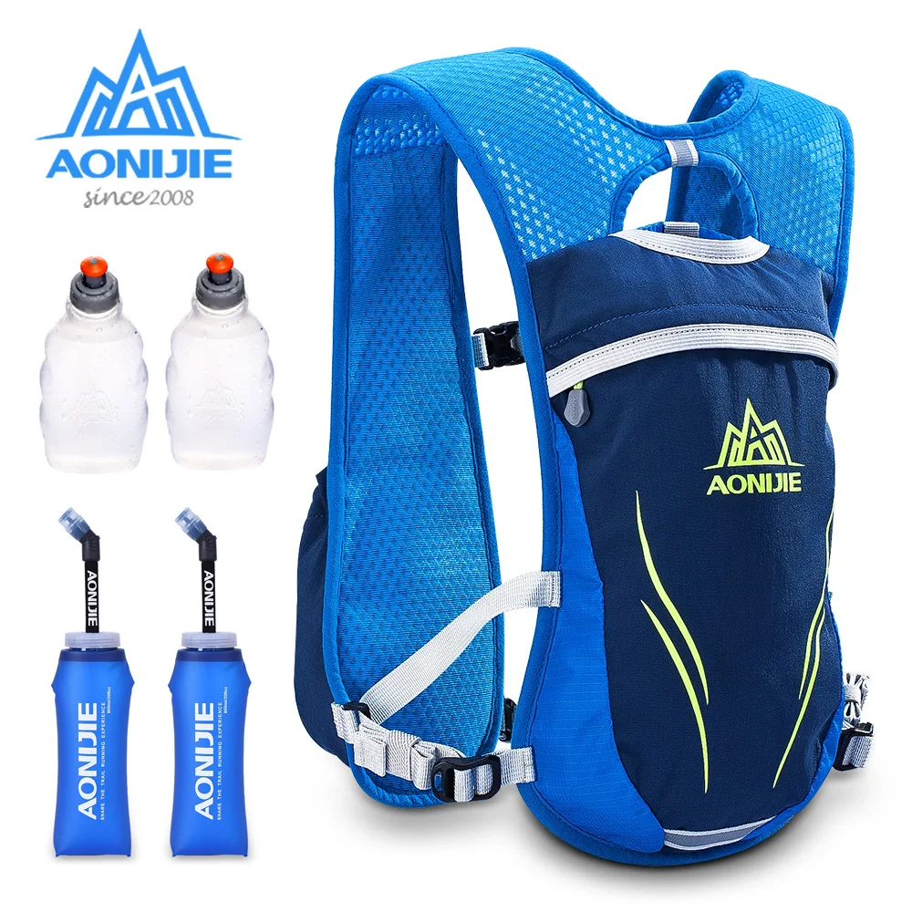 AONIJIE Marathon гидратационная упаковка 5 5л уличные сумки походный рюкзак для бега - Фото №1