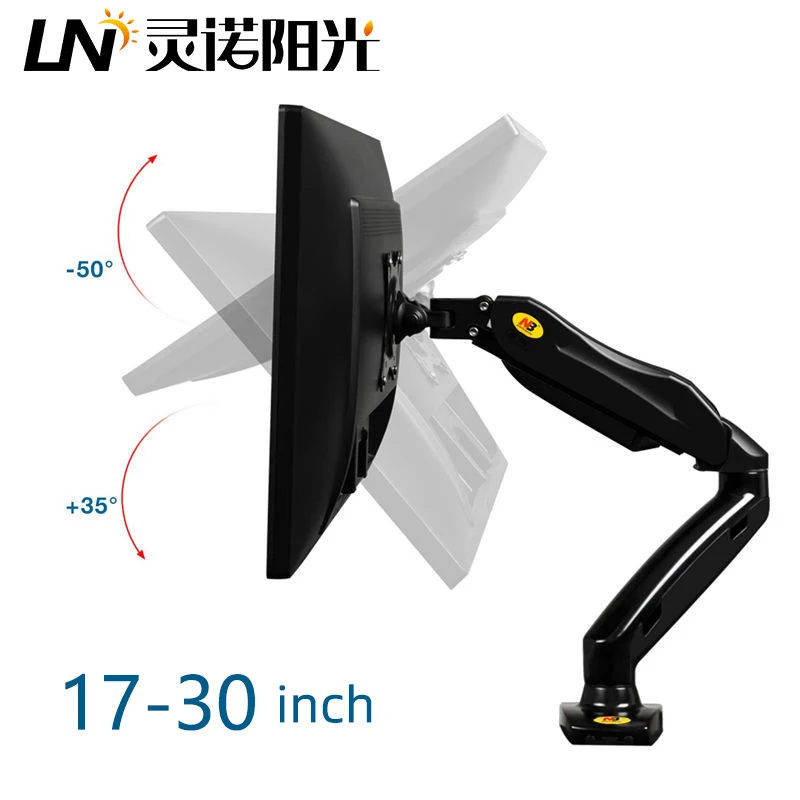 Настольный кронштейн для монитора F80 крепление на газовую пружину экрана 17-30