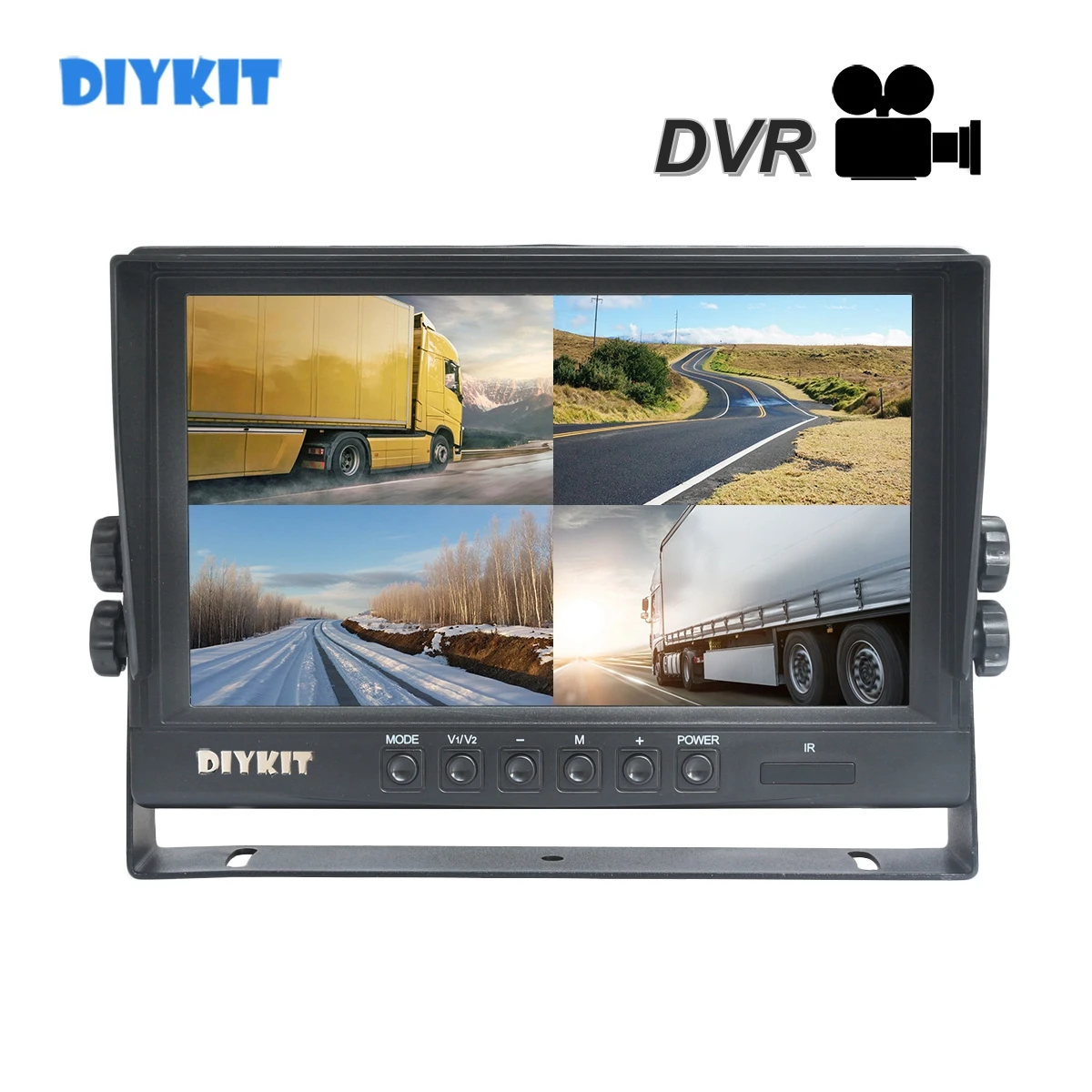 DIYKIT 9 &quotаналоговая камера высокого разрешения 1024x800 HD автомобильный монитор