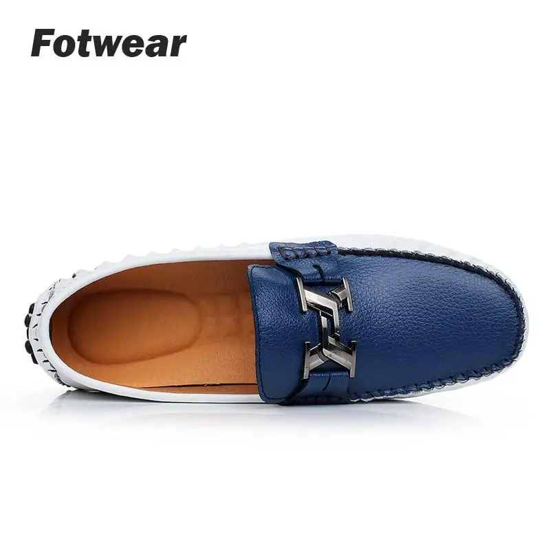 Мужские кожаные лоферы Мужская классическая обувь Кожаная Коллекция