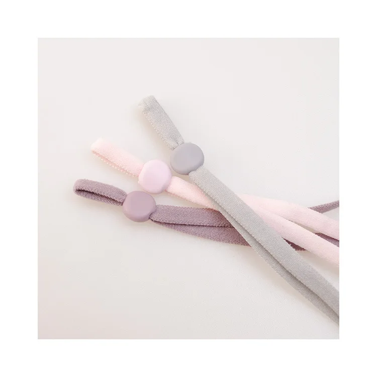 

45 color spot elastic cords color mask adjustable ear ear with small packaging line 5 mm mask extension cord 50 Only Sales