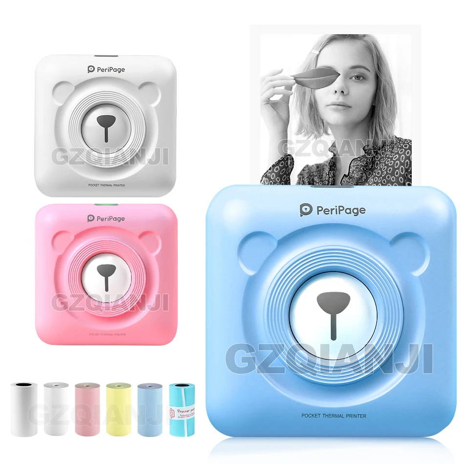 Портативный карманный Bluetooth принтер для фотографий 58 мм|Принтеры| |