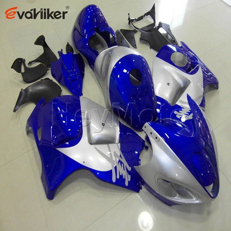 ABS Plastic fairing for GSXR1300 1997 1998 1999 2000 2001 2002 2003 2004 2005 2006 2007 silver motorcycle panels | Автомобили и