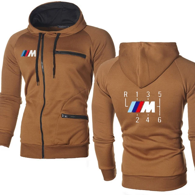 

Jacket Men for BMW M Logo Sweatshirt Fashion Spring Autumn Fleece Cotton Zipper Hoodies HipHop Harajuku Male Clothing vb