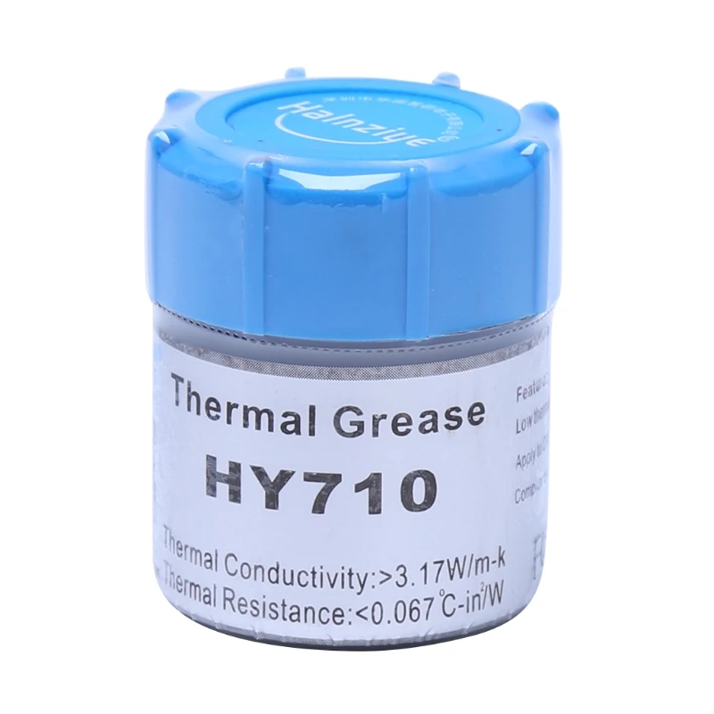 

10g HY710-CN10 Thermal Grease CPU Chipset Cooling Compound Silicone Paste 3.17W T21A