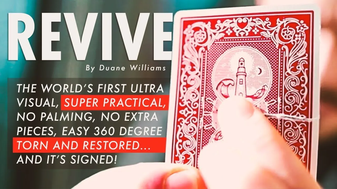 

Revive by Duane Williams,Magic Tricks