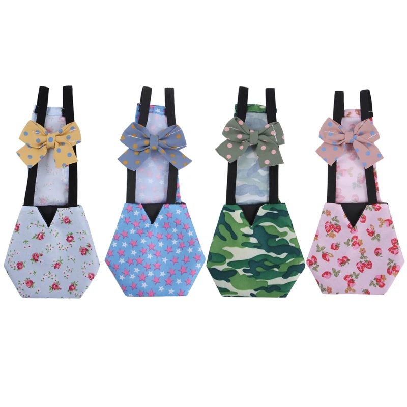 

Регулируемый подгузник для цыплят, моющиеся подгузники для домашних животных, уток, гусь, голубь, многоразовые подгузники для птицы с симпа...