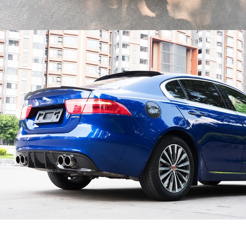 Задний спойлер для багажника губа крыло Jaguar XE Sedan 4-Door 2015-2018 K стикер отделки
