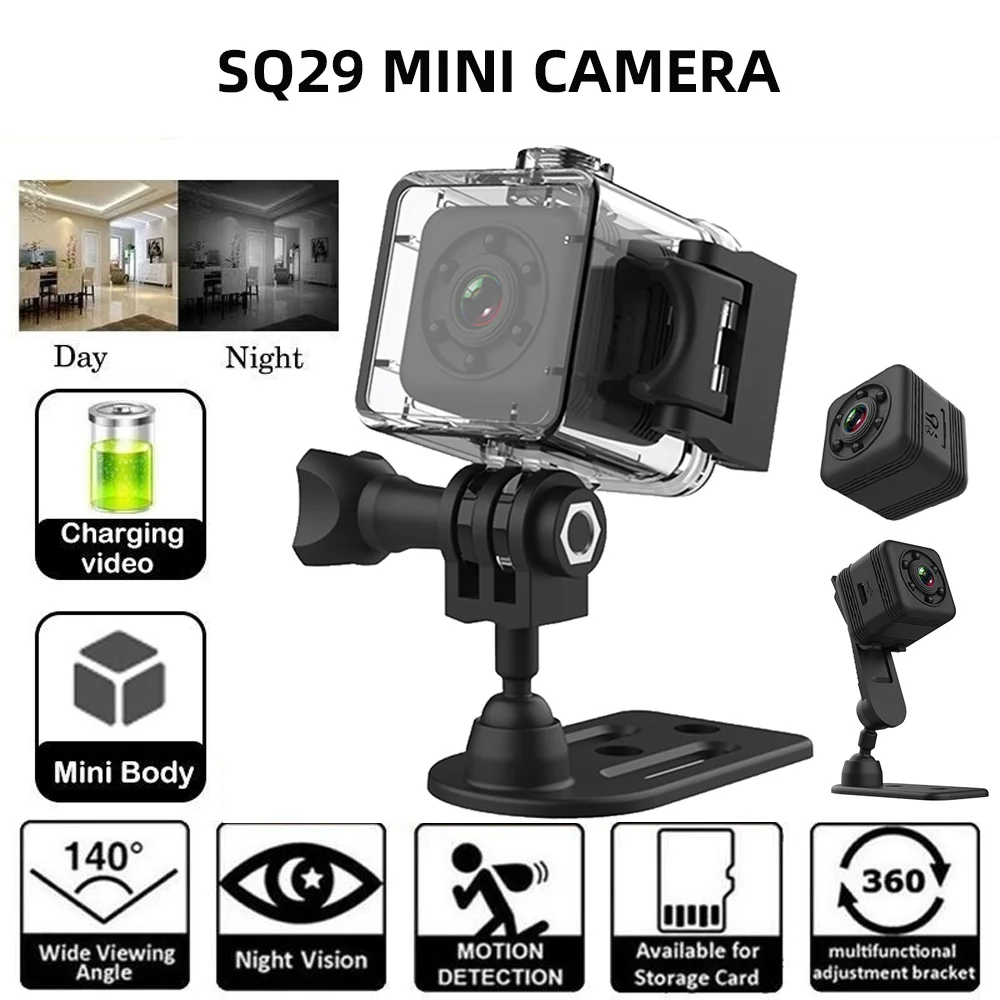 

Vehemo Car Camera DVR HD 1080P Recorder Cam Mini Camera Nigh Vision Motion Sensor Wifi Pocket Camcorder Sport Digital DV Camera