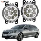 EEMRKE автостайлинг для Peugeot 308 308 SW T9 II 2014 2015 2016 2017 2018 2019 9 штук светодиодные противотуманные фары H11 12 В противотуманная фара