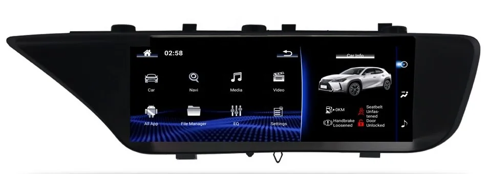 Яж 12 3 дюймов 8 ядерный Android 9 0 Carplay GPS DVD плеер сенсорный Экран мультимедийное Радио