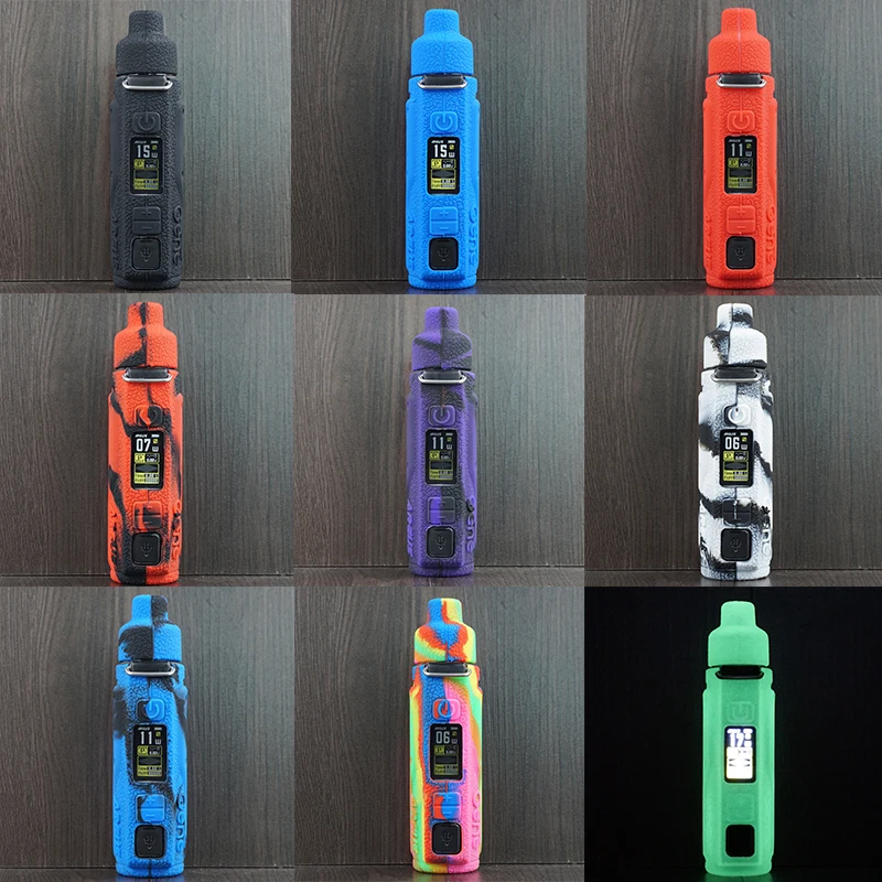 Силиконовый чехол Argus Pro резиновый защитный для Voopoo Pod Kit 80W батарейный блок