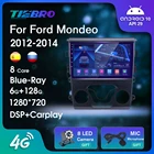 Автомагнитола 2DIN Android 10 для Ford Mondeo 2012-2014, Blu-Ray IPS экран, навигация, GPS, стерео, Bluetooth плеер, Авторадио IGO