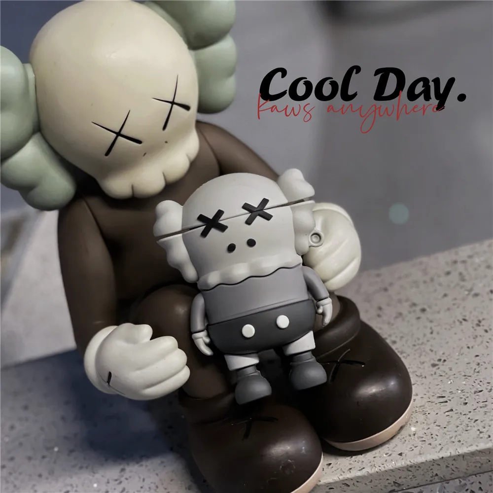 

For Airpods 1 2 Pro Case Fashion Doll Earphone Cover For Airpods Pro Wireless Bluetooth Earphone Protective Cover With Carabiner