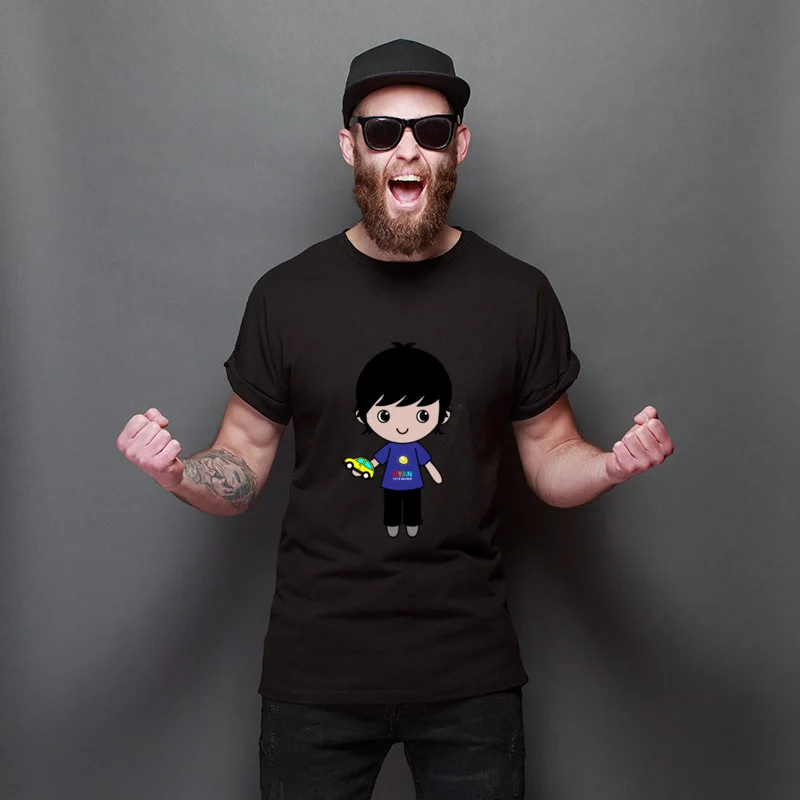 

Hot Sale Ryan Toysreview 3D Printed Faddish Tee-Shirt Prevalent Personalized Tops T Shirt Autumn Short Sleeve Tops Unisex